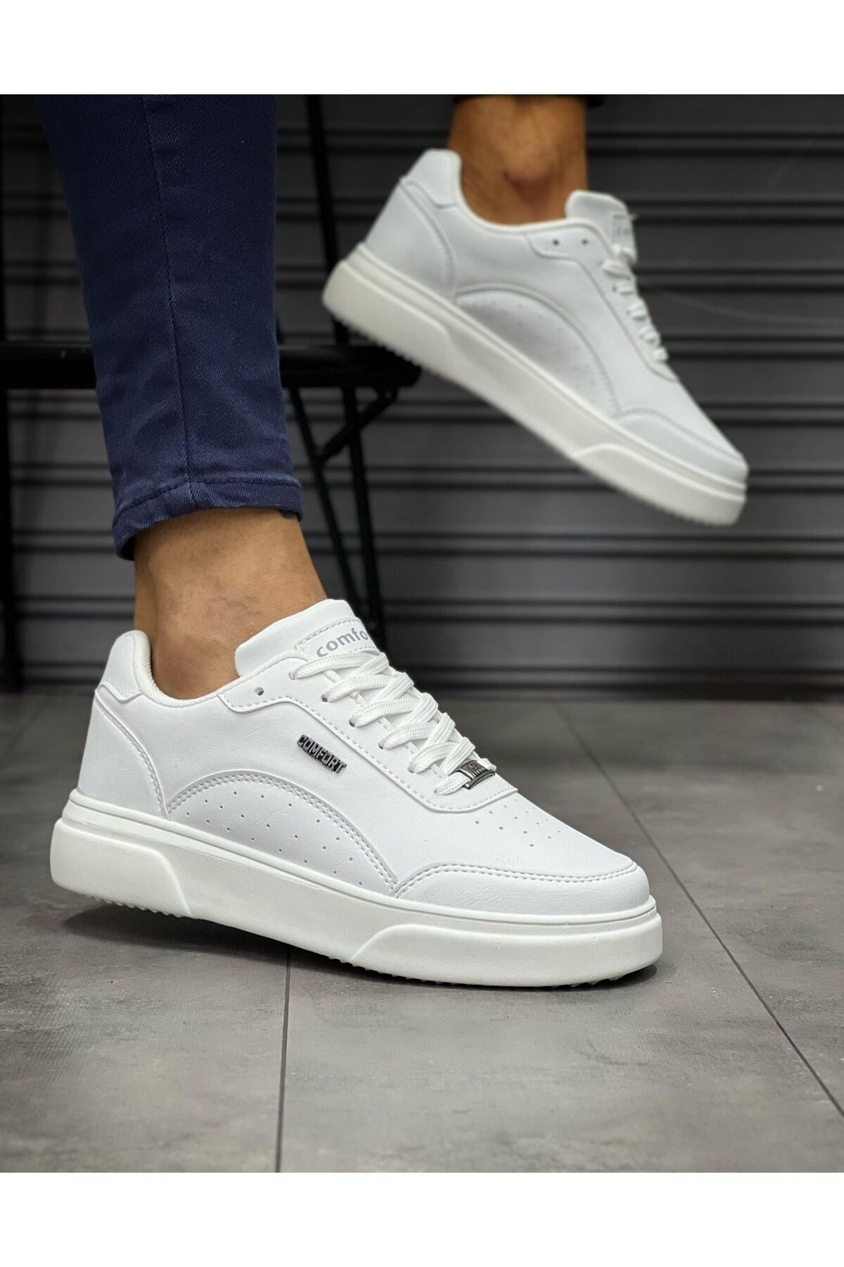 Jack Lion Herren Orthopädische Freizeit-Sneaker Efgcmfrt105